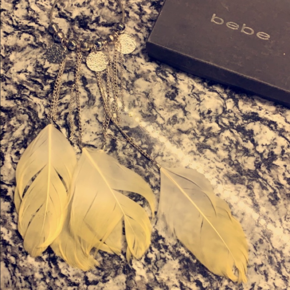 Tribal Feather Earring - Picture 1 of 2